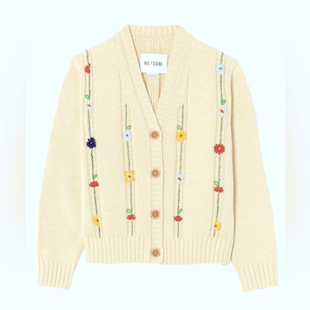 Re/done vintage cardigan